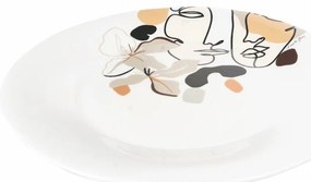 Piatto da portata in ceramica, ø 35 cm Face to Grey - VDE Tivoli 1996