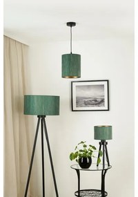 Brilagi - Lampadario a sospensione con filo BOSTON ROLLER 1xE27/15W/230V diametro 21 cm verde/oro