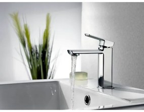 Sapho - Miscelatore per lavabo MIXONA 14,8 cm cromo lucido