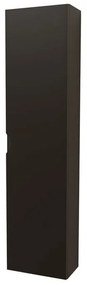 Colonna per mobile bagno Bohemia BADEN HAUS 1 anta P 20 x L 35 x H 140 cm nero opaco