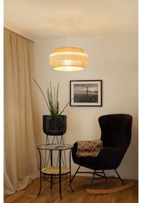 Brilagi - Lampadario a cavo SPACE LIGHT 1xE27/15W/230V Ø 50 cm beige crema