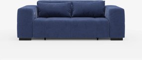 Monarch Divano con Relax Elettrico per allungamento sedute e Poggiatesta Reclinabile in tessuto morbido smacchiabile T31