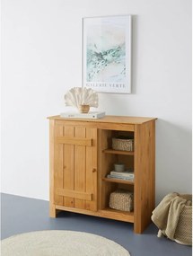 Madia in legno di pino di colore naturale 90x90 cm Bertram - Støraa