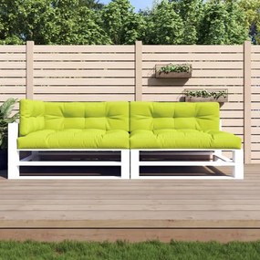 Cuscini Per Pallet 5 Pz Verde Intenso İn Tessuto /