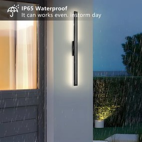 Brilagi - Applique da esterno LINEO LED/24W/230V 3000K IP65 nero