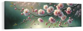 Quadro su tela – Sakura nei riflessi di luce