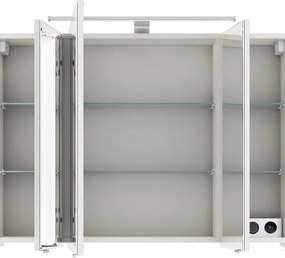 Specchio Contenitore Con Illuminazione PELIPAL bianco L 98 x H 70.3 x P 17 cm