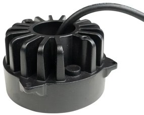 LED Faretto del trattore BLACK LED/20W/10-30V IP69 5700K arrotondato