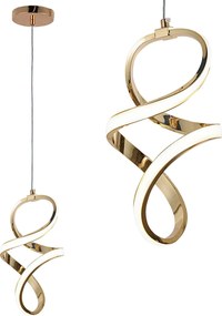 Lampada a sospensione LED G074-1CP Gold