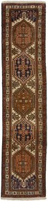 Hamedan Tappeto persiano 310x80 Marrone (Iran) Annodato A Mano