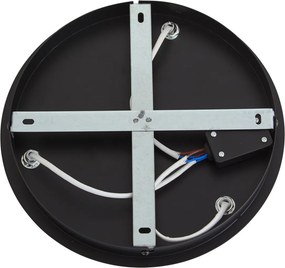 Faretto da bagno moderno nero 3 luci IP44 - Ducha