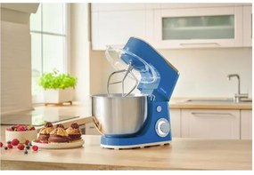 Sencor - Robot da cucina con ciotola in acciaio inox 1300W/230V blu