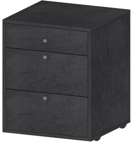 Cassettiera con Ruote DALIA – 47x45x61,2 cm, Colore Report, 3 Cassetti