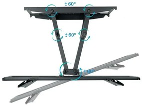 Supporto TV con Braccio TooQ LP7866TN-B 40 kg