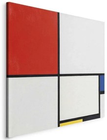 Quadro - Composition No III, with red, blue, yellow and black (Piet Mondrian)