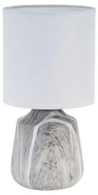 Lampada da tavolo Versa Nero Ceramica 12,5 x 24,5 x 12,5 cm