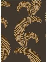 Sandberg Carta da parati Jasmine - Charcoal