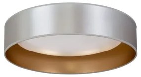 Duolla - Plafoniera LED ROLLER LED/24W/230V diametro 45 cm argento/oro
