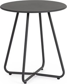 Tavolino da giardino rotondo in acciaio ø 45 cm Jable – Bizzotto