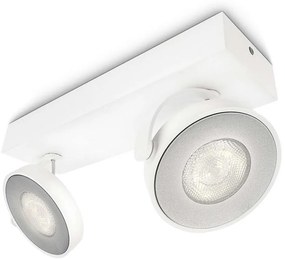 Philips 53172/31/16- Luce LED dimmerabile MYLIVING CLOCKWORK 2xLED/4,5W/230V