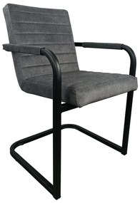 Sedia da pranzo BART grigia