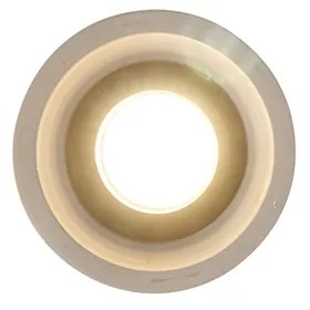 Faretto da soffitto in cemento rurale rotondo - Deep