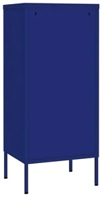 Armadietto blu marino 42,5x35x101,5 cm in acciaio
