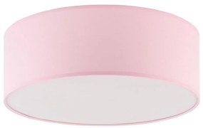 Plafoniera per bambini RONDO KIDS 4xE27/15W/230V rosa