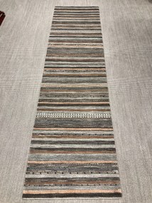 Loribaft Tappeto 90 x 340 Beige (Iran) Annodato A Mano