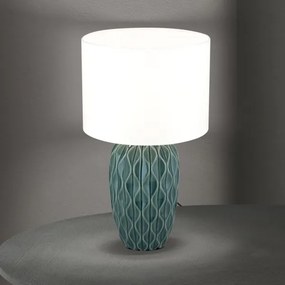 Orion - Lampada da tavolo TORTUGA 1xE27/40W/230V verde/bianco