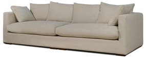 Divano in velluto a coste beige 266 cm Comfy - Scandic