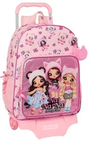 Trolley per la Scuola Na!Na!Na! Surprise Fabulous Rosa 33 x 42 x 14 cm