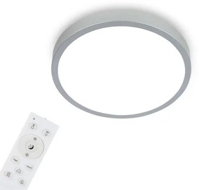 Briloner 3709-014 - Plafoniera dimmerabile RGBW LED/22W/230V argento + +TC