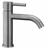 Paffoni Steel Steel071 Miscelatore lavabo monocomando in acciaio