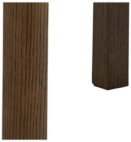 Tavolino da salotto rotondo beige/marrone scuro con piano in ceramica ø 90 cm Southampton – Actona