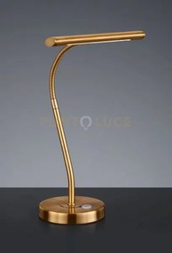 Curtis lampada da tavolo led 4w · 1x 430lm, 3000k ottone invecchiat...