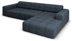 Divano angolare blu (angolo destro) Chicago - Cosmopolitan Design