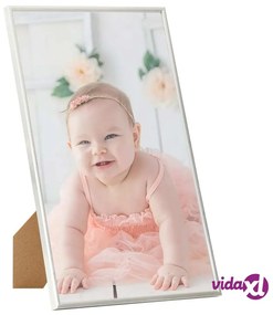 vidaXL Cornici Foto Collage 3 pz per Tavolo Argento 10x15 cm in MDF