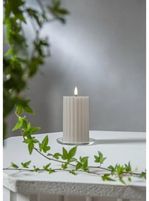 Candela LED (altezza 15 cm) Flamme Stripe - Star Trading