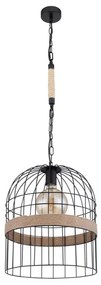 Globo 15677H1 - Lampadario su catena HALIA 1xE27/60W/230V