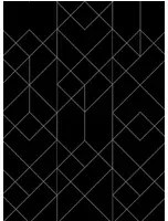 Coordonne Carta da parati Rhombohedral - Slate