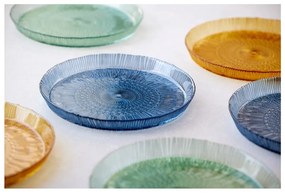 Piatto da portata in vetro arancione ø 30 cm Kusintha - Bitz