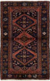 Shiraz Tappeto 210x130 (Iran) Annodato A Mano