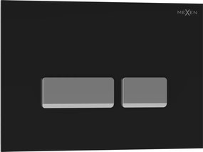 Mexen Tex 07 pulsante di sciacquo, nero - 6107-02