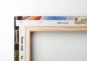 Stampa su tela – Amsterdam disegnata