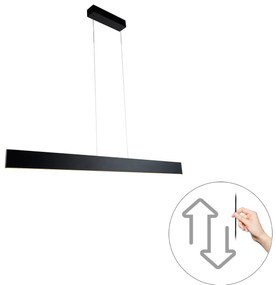Lampada a Sospensione di Design Nera con LED e Dimmer Touch Easylift - Galway