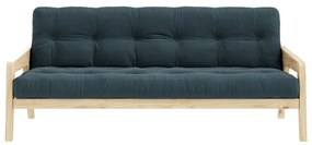 Divano variabile in velluto a coste blu pallido Grab Raw - Karup Design