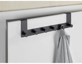 Appendiabiti in metallo nero 39 cm Celano - Wenko