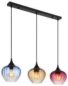 Globo 15748-3H - Lampadario a sospensione con filo SANDER 3xE27/60W/230V