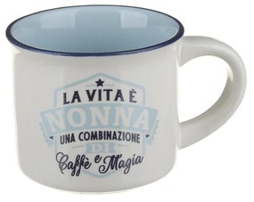 Tazzina caffè nonna in gres porcellanato